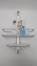 OXO Good Grips Compact Aluminum Shower Caddy - Steel - Brand New