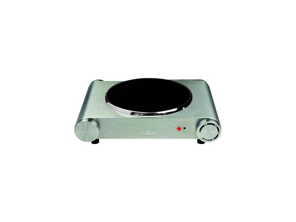 SALTON Portable Single Infrared Cooktop HP1502 Stainless Steel