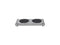 SALTON Portable Infrared Cooktop Double HP1269 Stainless Steel