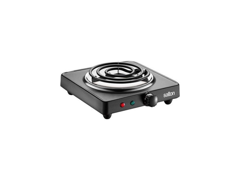 SALTON Portable Cooktop - Single HP1940 Black