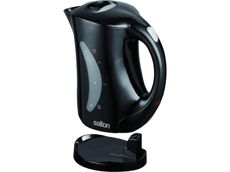 Salton JK1199 Cordless Electric Jug Kettle, 1.7-Liter, Black
