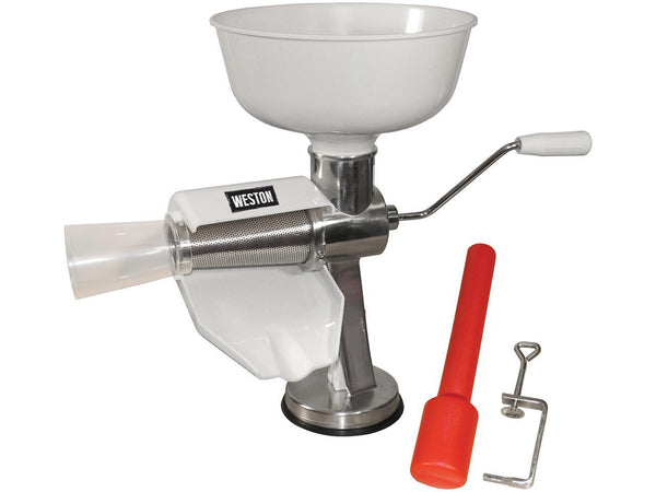 WestonSupply 07-0801 Stainless steel Roma Sauce Maker & Food Strainer