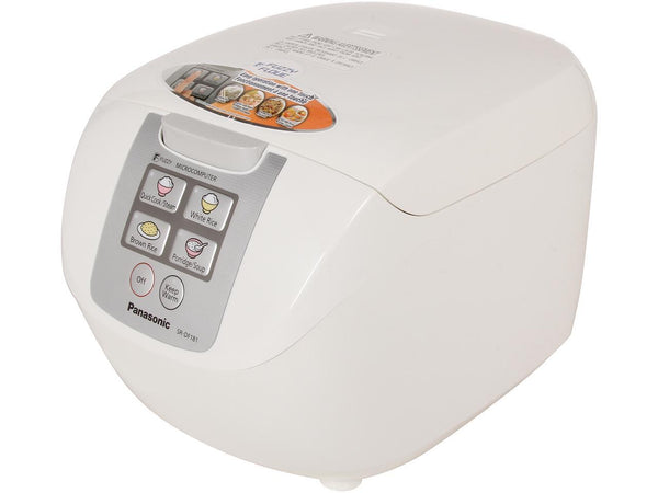 Panasonic SR-DF181 White Microcomputer Controlled / Fuzzy Logic Rice Cooker with