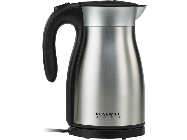 Rosewill 1.7 L Electric Kettle, Double Wall Vacuum Insulated, Stainless
