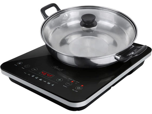 Rosewill 1800W Electric Induction Cooktop | 8 Cooking Modes, 10 Power/Temp