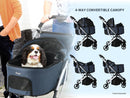 Rosewill RPPS-22001N 3-in-1 Pet Stroller for Cats, Small/Medium Dogs