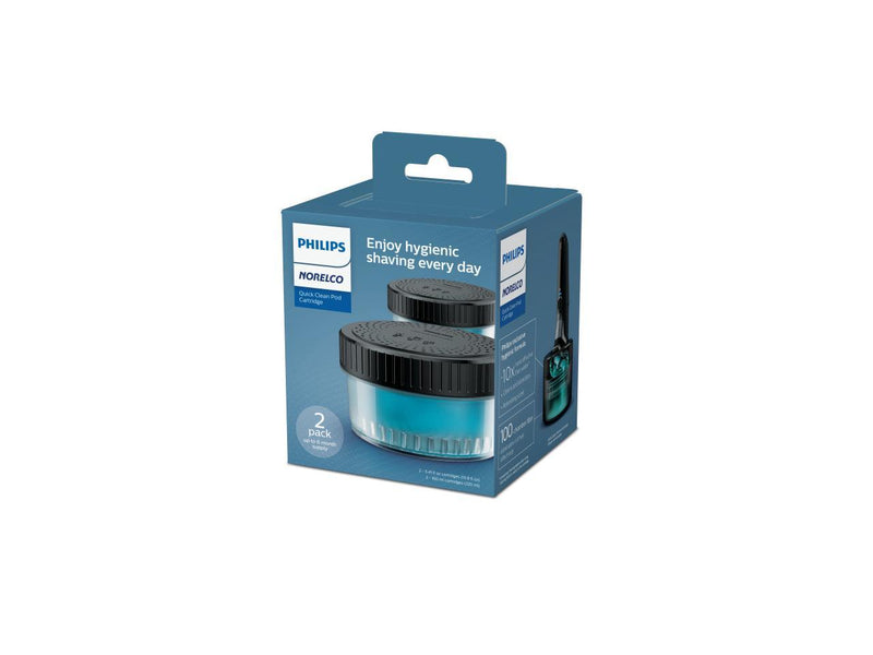 Philips Norelco Quick Clean Pod Cartridge, Lubricates Shaver and Eliminates Cut