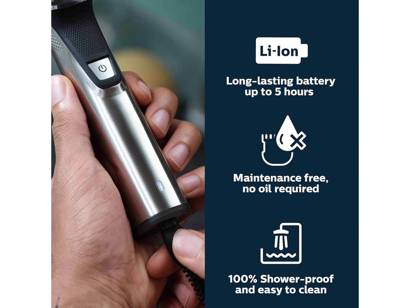 Philips Norelco Multigroom Series 7000 , Mens Grooming Kit with Trimmer for