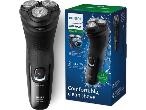 Philips Norelco Shaver 2400, Cordless Electric Shaver with Pop-Up Trimmer