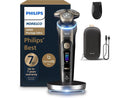 Philips Norelco Shaver i9000 Prestige Ultra, Wet & Dry Electric Shaver, Black