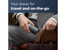Philips Norelco Compact Portable Men's Travel Electric Wet & Dry Facial Shaver,