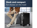 Philips Norelco Compact Portable Men's Travel Electric Wet & Dry Facial Shaver,