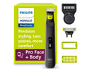 Philips Norelco OneBlade 360 Pro Hybrid Face & Body Electric Trimmer QP6542/70