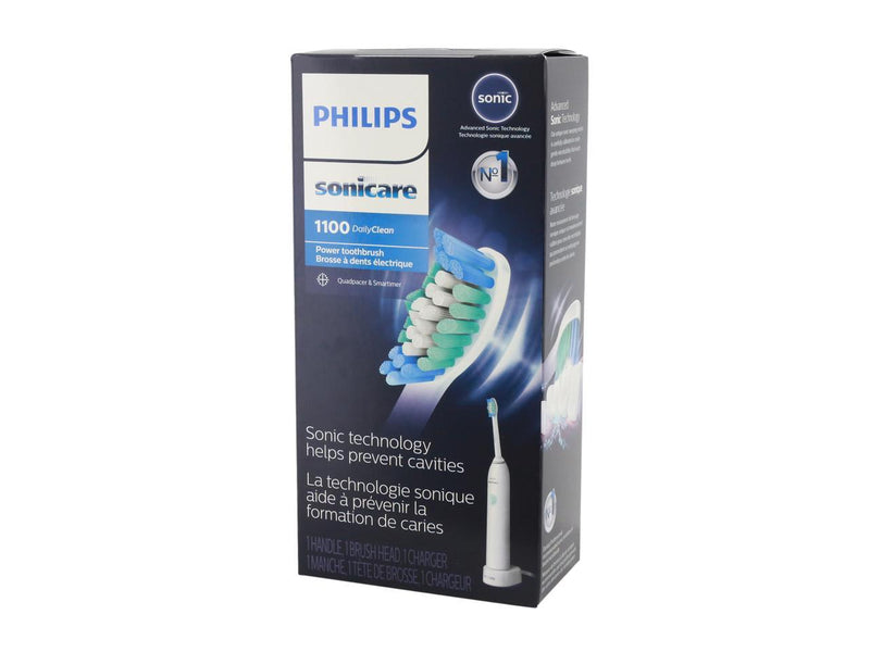 Philips Sonicare DailyClean 1100 Rechargeable Toothbrush, Mint, HX3411/04