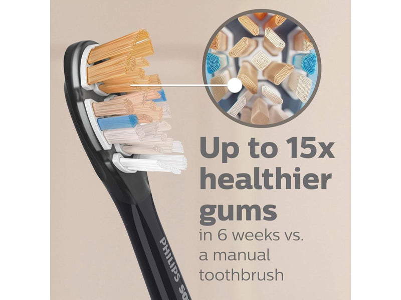 Philips Sonicare HX9092/95 Premium All-in-One (A3) Replacement Toothbrush Heads,