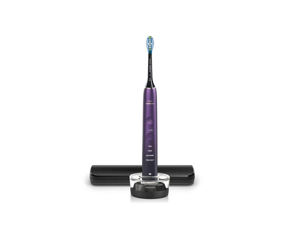 Philips Sonicare 9000 Special Edition Rechargeable Toothbrush, Black/Purple,