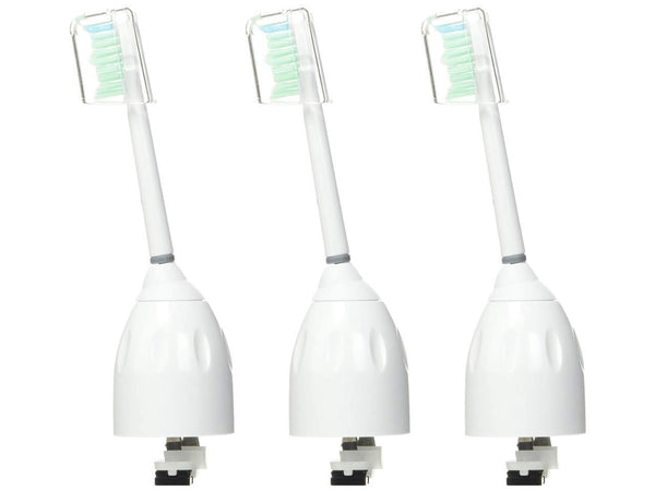 Philips Sonicare Genuine E-Series Replacement Toothbrush Heads, 3 Brush Heads,