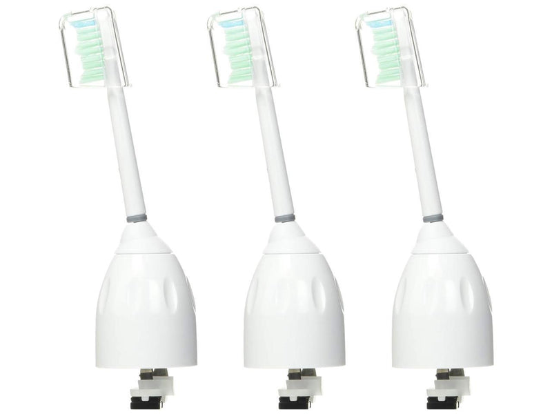 Philips Sonicare Genuine E-Series Replacement Toothbrush Heads, 3 Brush Heads,