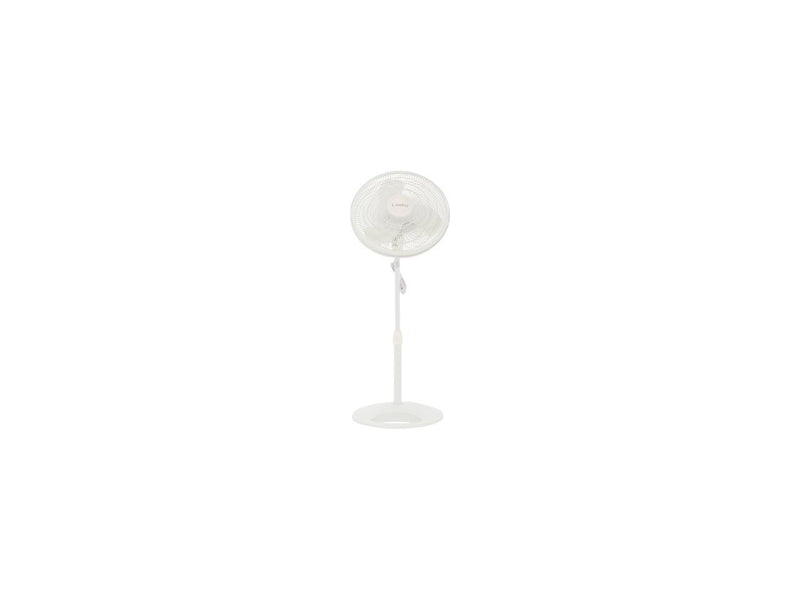 Lasko 16" Oscillating Stand Fan, White 2520