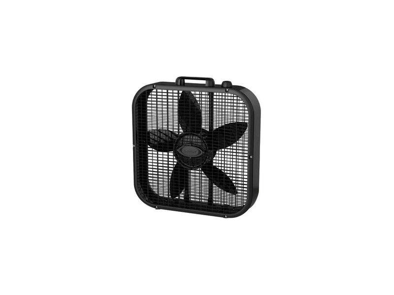 LASKO B20401 20in Box Fan 3spd Black