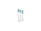 Philips Sonicare Plaque Control Toothbrush Head Variety Pack, 3pk, White,