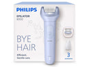 Philips Epilator Series 8000 - Cordless Wet and Dry Electric Epilator, Hair
