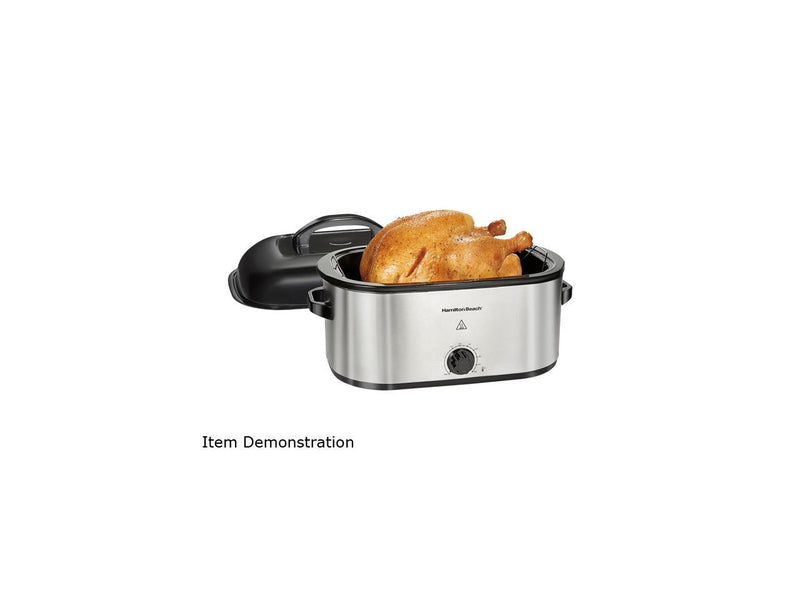 Hamilton Beach 32215 Stainless Steel 22 Quart Stainless Steel Electric Roaster