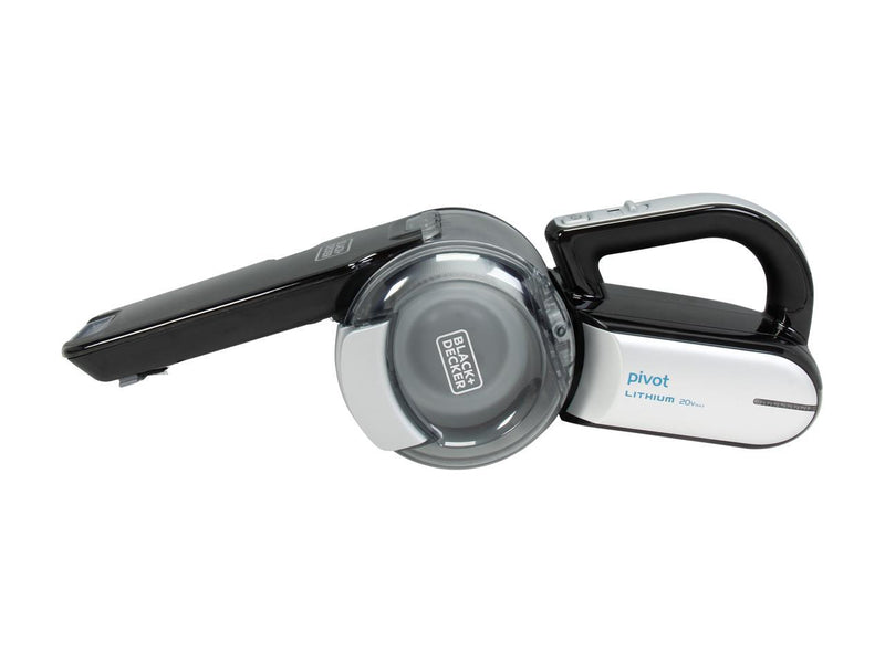Black & Decker BDH2000PL 20V MAX* Cordless Lithium Pivot Hand Held Vacuum, Black