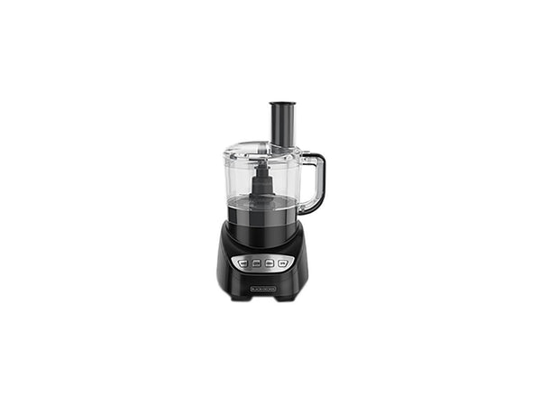 Black & Decker FP4100B Black Easy Assembly 8-Cup Food Processor 2 Speeds