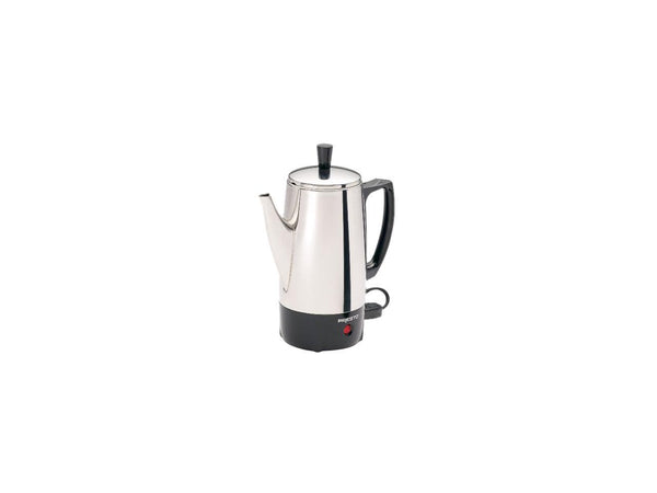 PRESTO 02822 Stainless steel 6-Cup Coffee Maker