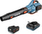 SENIX X6 60 VOLT MAX* HANDHELD CORDLESS LEAF BLOWER UP TO 810 CFM/170 MPH - BLUE - Like New