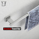 JQK Bath Towel Bar 24" Stainless Steel Towel Rack Brushed TB230L24-BN - NEW - Brand New