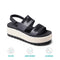 CJ3575 REEF WATER VISTA HIGHER SANDAL MEN BLACK VINTAGE SIZE 10 - Brand New