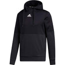 FQ0155 adidas Mens Team Issue Pull Over Hoodie Sweatshirt Black/White XL - Like New