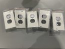 GENERIC LIGHT SENSOR WALL OUTLET COVER SOCKET PLATE DURABLE LED  5PK ROUND WHITE - Like New