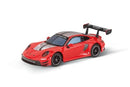 CARRERA HYBRID HIGHWAY CHALLENGE RACING LEGENDARY PORSCHE 911 GT3 R - BLACK/RED - Like New