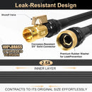 LEFREE 3RD GENERATION EXPANDABLE GARDEN HOSE 100FT- BLACK - Like New