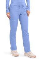 Cherokee Scrubs for Women Mid Rise Tapered Leg Drawstring Pant WW105P-CIEL-XL/P - Like New