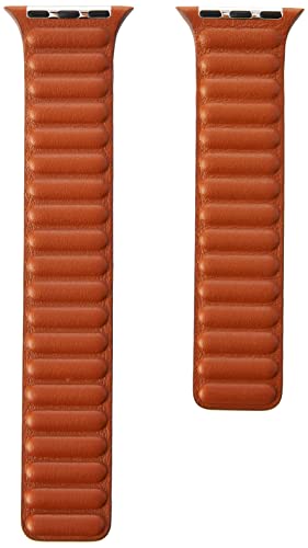 Apple Watch Leather Link 40mm Saddle Brown M/L - Like New