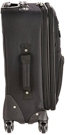 ROCKLAND EXPANDABLE SPINNER CARRY ON, BLACK, 19-INCH - BLACK - Like New