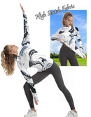 FKEEP WOMEN'S SUN SHIRTS LONG SLEEVE UPF 50+ QUICK DRY - SIZE: WOMEN S - INKWASH - Brand New