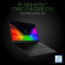 Razer Blade 15.6 FHD i7-9750H 16 512GB SSD RTX 2080 RZ09-03018E02-R3U1 W10 Like New