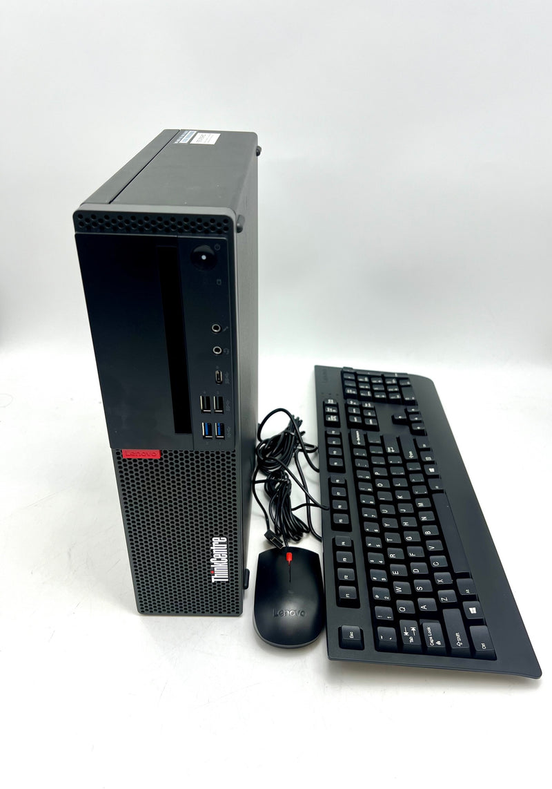 Lenovo ThinkCentre M720s Small Form Factor i5-8500 3.0GHz 16GB 256GB SSD - BLACK - Like New