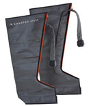 SHARPER IMAGE POWERBOOST BOOTS, AIR COMPRESSION, SIZE M - DARK - Scratch & Dent