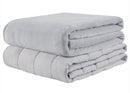 DEGREES OF COMFORT WEIGHTED BLANKET 30 LBS, KING SIZE, DC51-0010 - GRAY - Brand New