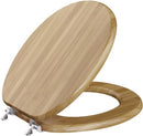 Comfort Seats C3B2R220BN Toilet Seat Round Rattan Bamboo - Brand New