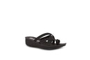 HARBORSIDES KEEGAN WOMEN’S WEDGE SANDAL COMFORTABLE WEDGES SIZE 6 - BLACK - Brand New