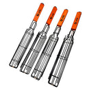 JUCT Portable Grilling Baskets - Set of 4 Companion Nonstick Baskets (Basket-4B) - Like New