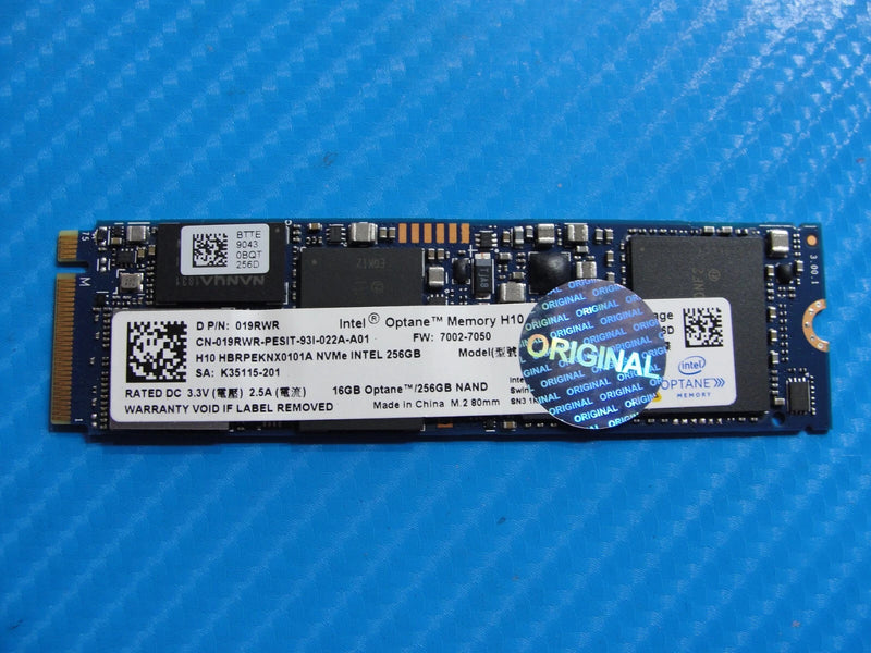 INTEL OPTANE 256GB NAND 16GB OPTANE SOLID STATE DRIVE - BLUE - Like New