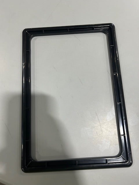 GENERIC BLACK 7"X10" PLASTIC FRAME - BLACK - Like New
